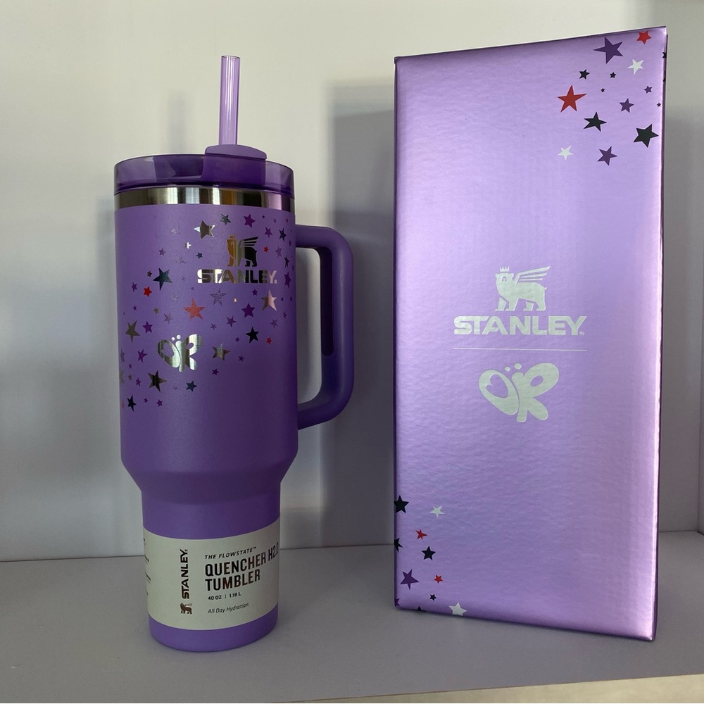 Stanley Lavender Starry Quencher Tumbler Olivia Rodrigo collab